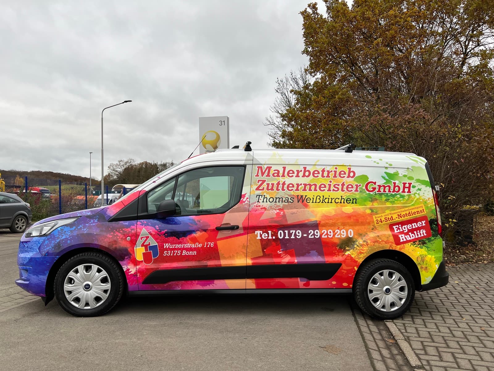Vollfolierung Malermeister Zuttermeister Vollverk