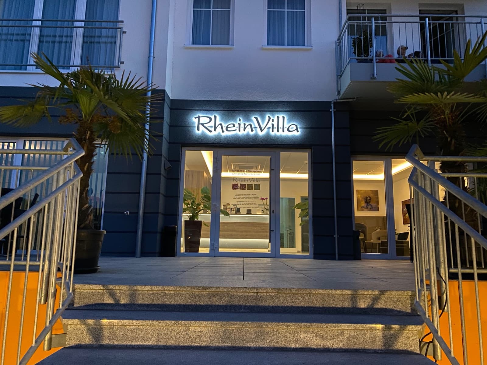 Lilchtwerbung Arte Rhein Villa